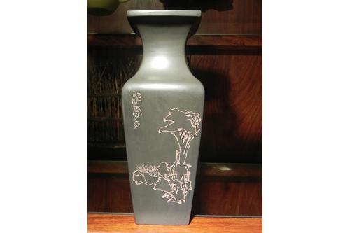 沈跃平紫砂壶 花瓶 