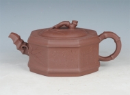 紫砂壶图片：八方竹 - 美壶网