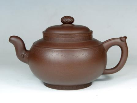 范荣仙紫砂壶 吉祥如意 