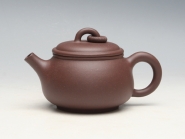 紫砂壶图片：玉环 泥料：拼紫 - 美壶网