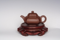 紫砂壶图片：四方抽角 - 美壶网