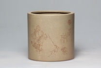 紫砂壶图片：笔筒 - 美壶网