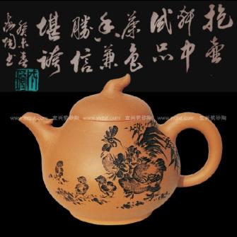 汪成琼紫砂壶 大吉利 