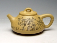 紫砂壶图片：子冶石瓢  - 美壶网