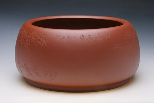 徐益勤紫砂壶 “江南风情”水盂 