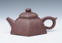 紫砂壶图片：斗顶六方 - 美壶网