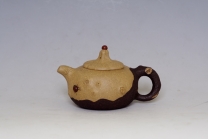 紫砂壶图片：双色树瘿 - 美壶网