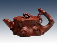 紫砂壶图片：矮梅桩壶 - 美壶网