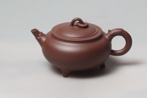 紫砂壶图片：三足环龙 - 美壶网