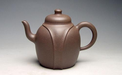 沈寅华紫砂壶 高龙带壶 