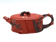 紫砂壶图片：树桩壶  拼紫  ... - 美壶网