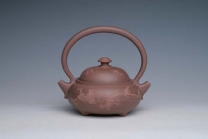 紫砂壶图片：金玉满堂 青灰泥 - 美壶网