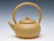 紫砂壶图片：秀竹提梁 - 美壶网