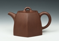 紫砂壶图片：六方铜砣 - 美壶网