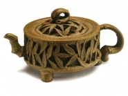 紫砂壶图片：镂空竹编 - 美壶网