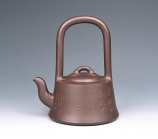 紫砂壶图片：如意提梁 - 美壶网