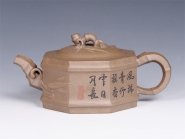 紫砂壶图片：八方竹段 - 美壶网