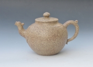 紫砂壶图片：龙凤吉祥(鹌鹑蛋) - 美壶网