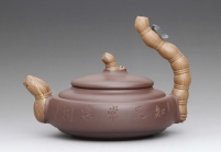 紫砂壶图片：知足常乐 - 美壶网