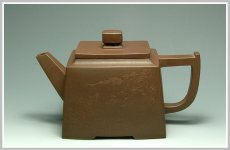 紫砂壶图片：低四方 - 美壶网