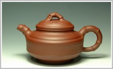 紫砂壶图片：双线竹古 - 美壶网