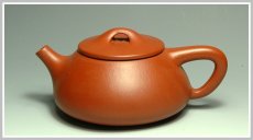 紫砂壶图片：朱泥石瓢 - 美壶网