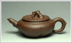 紫砂壶图片：铁骨寒梅 - 美壶网