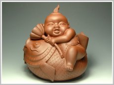 紫砂壶图片：连年有余 - 美壶网