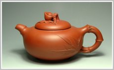 紫砂壶图片：祝寿 精品花货 - 美壶网