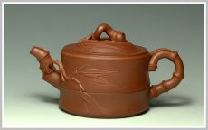 紫砂壶图片：小竹段 - 美壶网