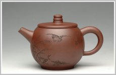 紫砂壶图片：春江水暖鸭先知      巨轮珠 - 美壶网