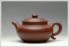 紫砂壶图片：江友明经典作品 友明三式之大亨仿古 欣赏 - 美壶网