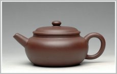 紫砂壶图片：老紫泥 杀茶利器 摹古之作 全手涌泉 - 美壶网