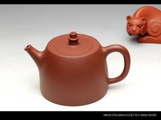 紫砂壶图片：进步神速 嵌盖严合 钢流 饱满厚重 全手汉铎 - 美壶网