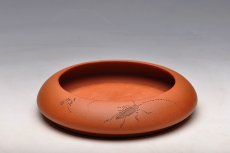 紫砂壶图片：天水牛 生动形象 文玩杂项 手工精品笔洗 - 美壶网