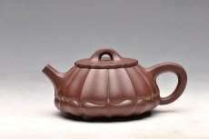 紫砂壶图片：骨肉分明  筋纹石瓢 肌肉男~ - 美壶网