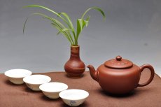 紫砂壶图片：爱恋说 一心如意 全手精品 温柔君子 高难度 - 美壶网