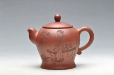 紫砂壶图片：亭亭玉立 娇俏灵动 谭华斌新作  忆江南 - 美壶网