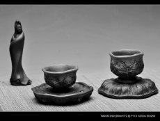 紫砂壶图片：莲子杯垫 养壶垫 壶托 香插 盖托 摆件茶宠 - 美壶网