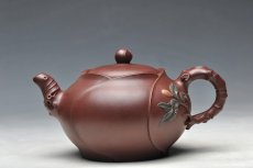 紫砂壶图片：全手精品  待放  - 美壶网