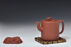 紫砂壶图片：简约而不简单 实力体现 质朴无华 全手夙慧 双圈 - 美壶网