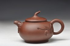 紫砂壶图片：大品花货 韵味十足 得福 王银芳爱徒 - 美壶网