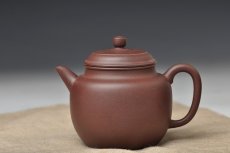 紫砂壶图片：全手剑流德中 小巧实用 - 美壶网