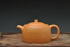 紫砂壶图片：曼生十八式之全手井栏 摹古之作 古朴典雅 - 美壶网