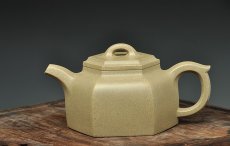 紫砂壶图片：许学军全手工二等奖获奖作品 全手六方井泉  经典代表作 - 美壶网