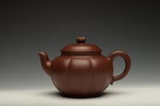 紫砂壶图片：筋囊佳器 端庄大方 清时风度~ 全手春蕾 - 美壶网