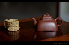 紫砂壶图片：全手工拍打成型 难度极高 孤棱 精工代表作 - 美壶网