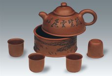 紫砂壶图片：金钟套壶 - 美壶网