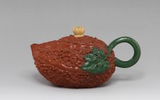 紫砂壶图片：迷人金铃子壶 - 美壶网