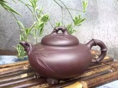 紫砂壶图片：圆竹 - 美壶网